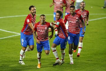 1-0. Darwin Machís celebró el primer gol.