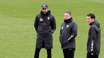 Machín se lleva a 22 jugadores para el reto de ganar en el Bernabéu