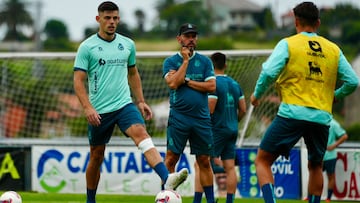 Javi Montero, del Racing.