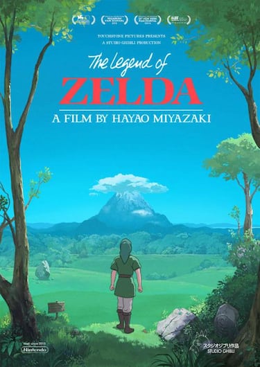 The Legend of Zelda al estilo del Studio Ghibli