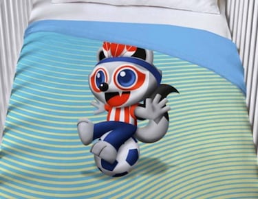 El Atlético también cambia a Indi, la mascota oficial del club