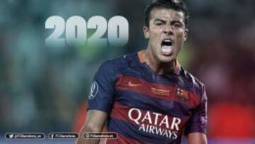 Rafinha renueva hasta 2020 y su cláusula es de 75 millones