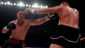 Joseph Parker derrota a Hughie Fury en su combate por el t&iacute;tulo mundial pesado por la WBO.