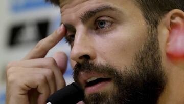 Piqué: "Es imposible poner en duda mi compromiso"