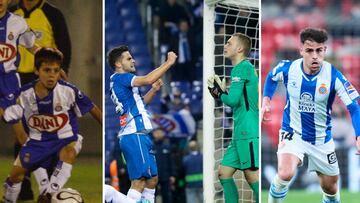 Melendo, jugador del Espanyol