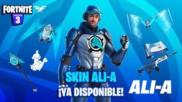 Skin Ali-A en Fortnite: cómo conseguirlo
