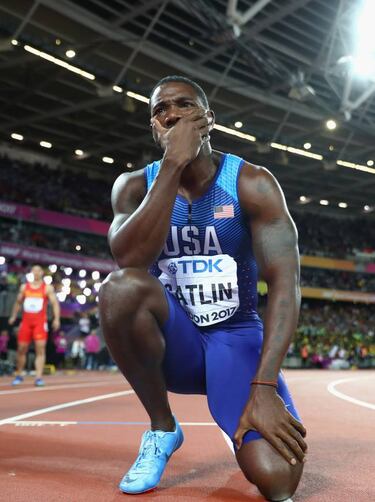 Gatlin fires coach and is "shocked and surprised" over drug claims