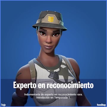 Skin Experta en Reconocimiento/Recon Expert