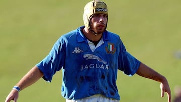 El jugador italiano Andrea Benatti, durante un partido con su selecci&oacute;n.