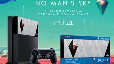 No Man's Sky vestirá a PS4 con carcasas personalizadas