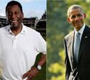 Pelé y Barack Obama se reúnen en Sao Paulo, Brasil
