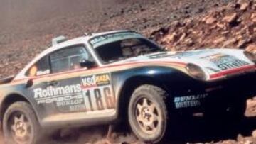 <b>VUELTA AL DAKAR. </b>Porsche consiguió el título en coches en el raid más famoso en 1984 y 1986.