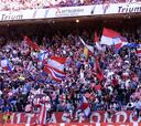 La afición del Atlético es incansable