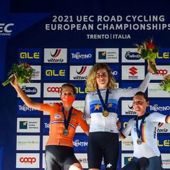 Reusser y Guazzini, campeonas de Europa de contrarreloj