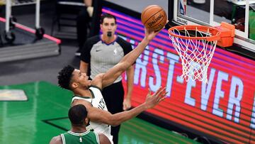 Giannis says he will learn from late free-throw miss