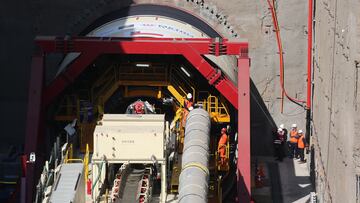 Así es la gran excavadora que empezó los trabajos en la Línea de 7 de Metro: los tiempos de las obras