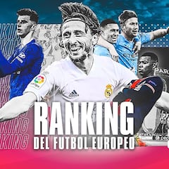 Ranking del Fútbol europeo: clasificación semana 6