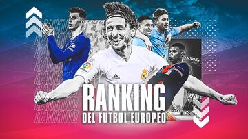 Ranking del F¨²tbol europeo: clasificaci¨®n semana 11