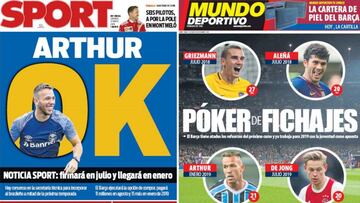 Sport y Mundo Deportivo: Arthur, enero de 2019