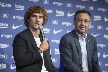  Bartomeu presentó al francés.