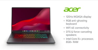 Los Chromebooks se pasan al gaming: ultraligeros, ultrarrápidos y ahora también perfectos para la nube