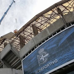 El Deportivo reubicará a 8.564 socios por las obras de Riazor