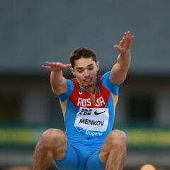 Menkov logró la mejor marca de longitud en dos años: 8,39