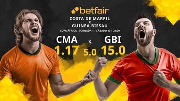 Costa de Marfil vs. Guinea-Bisáu: horario, TV, estadísticas, clasificación y pronósticos