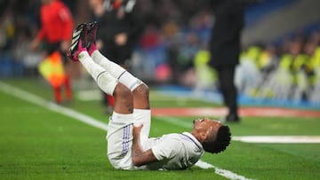 Both players came off early with injuries as Madrid defeated Los Che 2-0 at the Santiago Bernabéu.