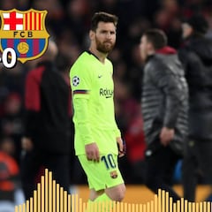 Así se narró en Rac1 la debacle general del Barça en Liverpool: golpes y desolación con el 4-0