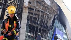 Incendio en el estadio del Shanghái Shenhua
