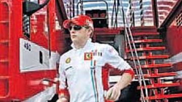 <b>EN CASA. </b>Kimi Raikkonen será recibido en Monza a lo grande.