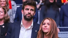 Piqué y Shakira, juntos en la Copa Davis.