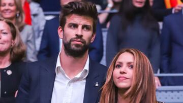 Piqué y Shakira, juntos en la Copa Davis.