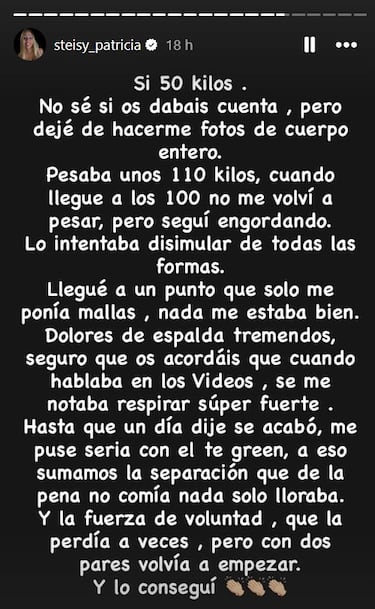 El truco de Patricia Steisy para perder 50 kilos en cinco meses: “Hace el efecto de 7 tazas de té”