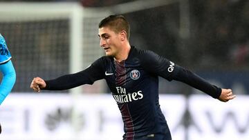 Verratti se enoja con Emery por su cambio ante el Marsella