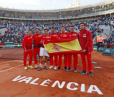 Con la victoria de David Ferrrer, Espa?a jugar las semifinales contra Francia.