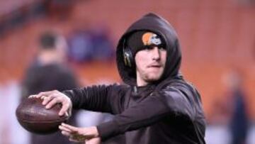 Johnny Manziel con los Cleveland Browns
