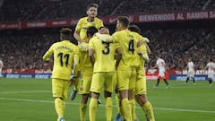 Resumen y goles del Sevilla vs. Villarreal de LaLiga Santander