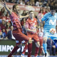 ElPozo y Movistar Inter firman tablas en un clásico vibrante