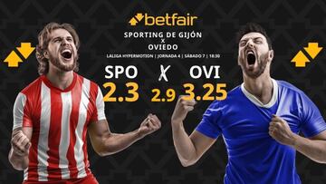 Real Sporting vs. Real Oviedo: horario, TV, pronósticos, estadísticas y clasificación