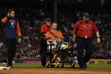 Xander Bogaerts da victoria a Red Sox sobre Astros pese a lluvia