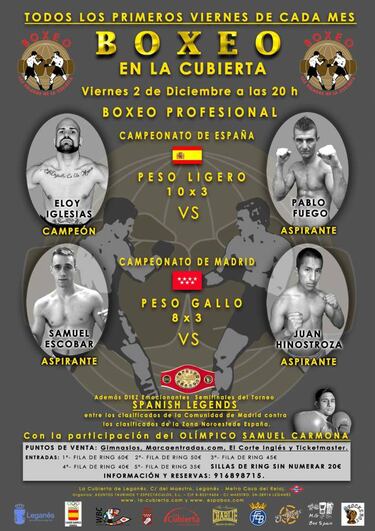 Iglesias vs Fuego: a por el primer nacional de La Cubierta