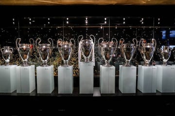 UEFA Champions League trophies | Destination in more doubt than ever.