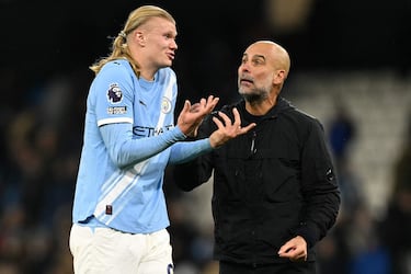 Guardiola y el enganchón con Haaland: “No es como Foden o Doku...”