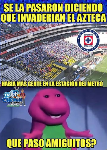 Los memes del triunfo de Cruz Azul ante Puebla en el Azteca