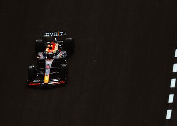 Max Verstappen durante el Gran Premio de Azerbaiy¨¢n.