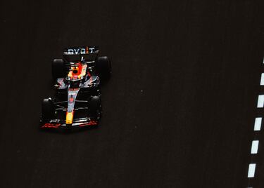 Max Verstappen durante el Gran Premio de Azerbaiyán.