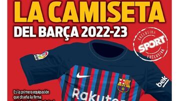 La nueva camiseta del Barça
