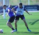 Moncayola sigue entrenando al margen del grupo